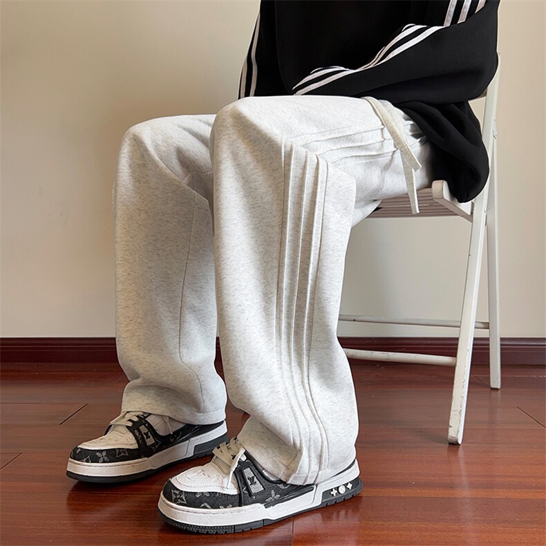 7个高点击2026春季休闲高品质男阔腿裤子416B-1-KL2301-P55限78,男装休闲裤,星座416B-1