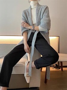 高级感开衫图片