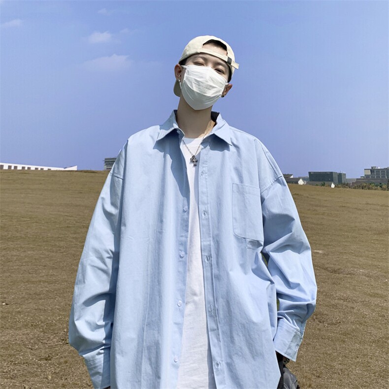 衬衫男短袖韩版潮流痞子帅文艺2026夏季新款ins宽松外套CY398-P32,男装衬衫,星座412-2