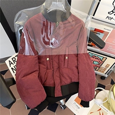 美式炸街纯色加棉棒球服棉服外套男女2024秋冬季夹克衫MF323-P95，男装夹克，星座412-2