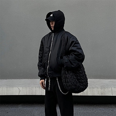 网图冬季美式飞行服两面穿迷彩服棉衣外套棉服A025-QY15018-P108，男装棉衣，电商A025