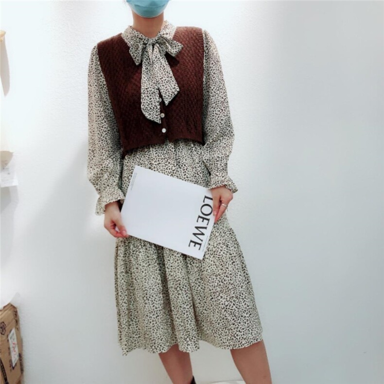 2件套连衣裙，女装连衣裙，时代公主