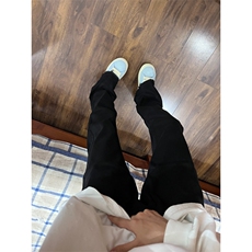 【有货】毛边517弯刀牛仔裤男款修身直筒微喇裤子高街KZA21LL-P48，男装牛仔裤，星座1007（原301D）