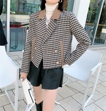 格子外套，其它，一家人