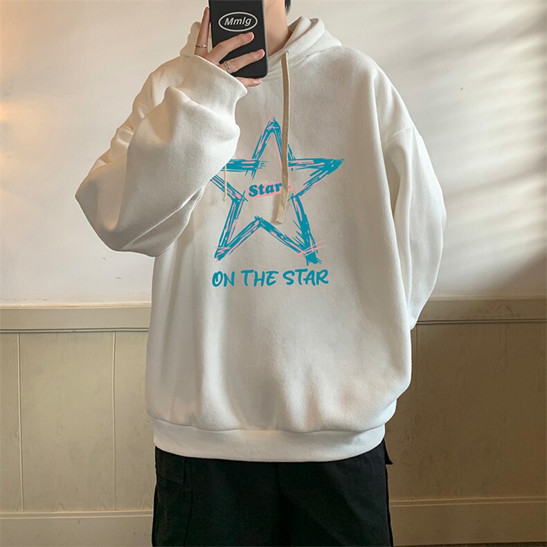 连帽卫衣男大码运动服帽衫外套WY2340-P35,男装卫衣,电商A040