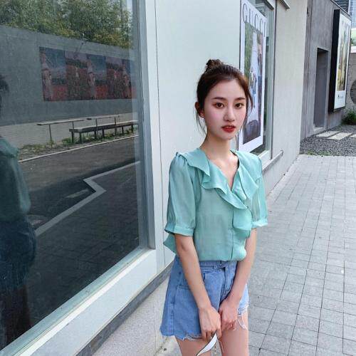 2021年夏季新款，女装，V/A