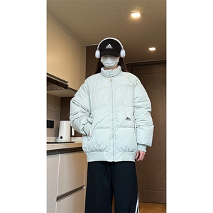 自家图 短款飞行立领棉服男宽松加厚保暖情侣厚外套 MY21-P78图片