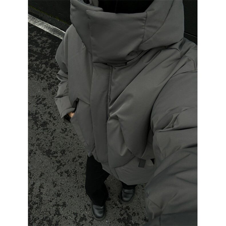 现货！解构设计可拆卸连帽棉衣 1005-MY024-P108图片