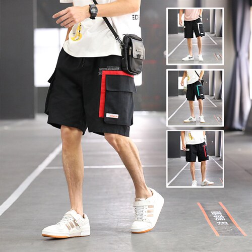 7XL~M码2023夏装新款五分裤短裤男休闲裤大码加肥胖子工装裤子潮,男装休闲裤,钱塘717(原712)