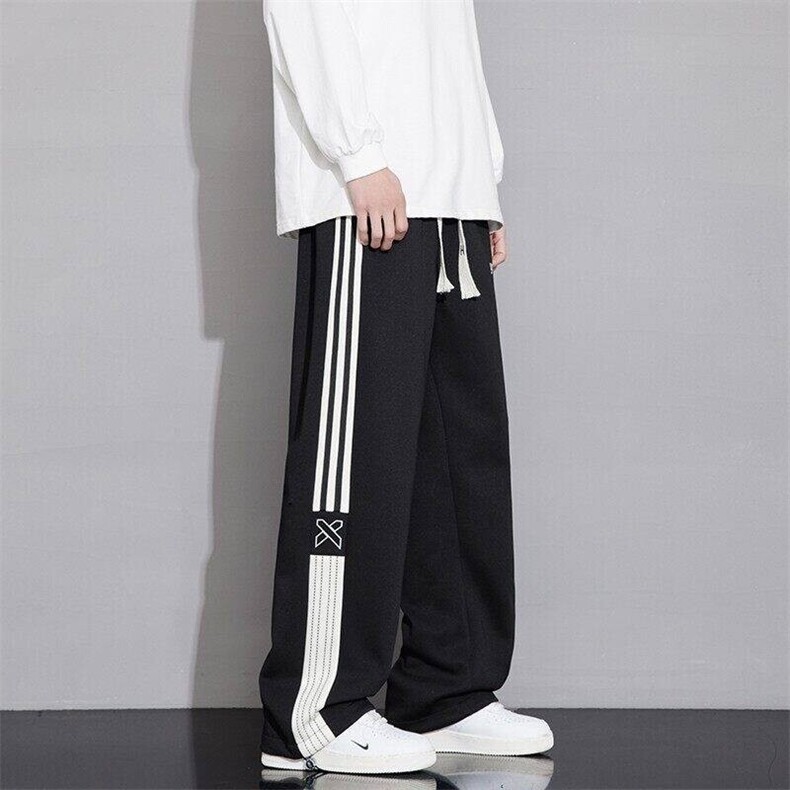 72501-P45裤子男春夏季潮牌美式宽松直筒休闲长裤男阔腿运动卫裤,男装休闲裤,电商D310B