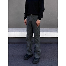 【有货】DN1060-特P58复古vibe解构铆钉微喇休闲裤，男装休闲裤，星座603-2