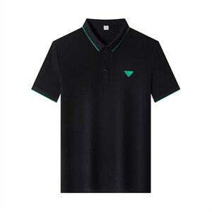 弹力短袖T恤男薄款上衣夏季新款中青年男士休闲百搭纯色POLO衫潮，男装T恤，电商B212（原钱塘6029）