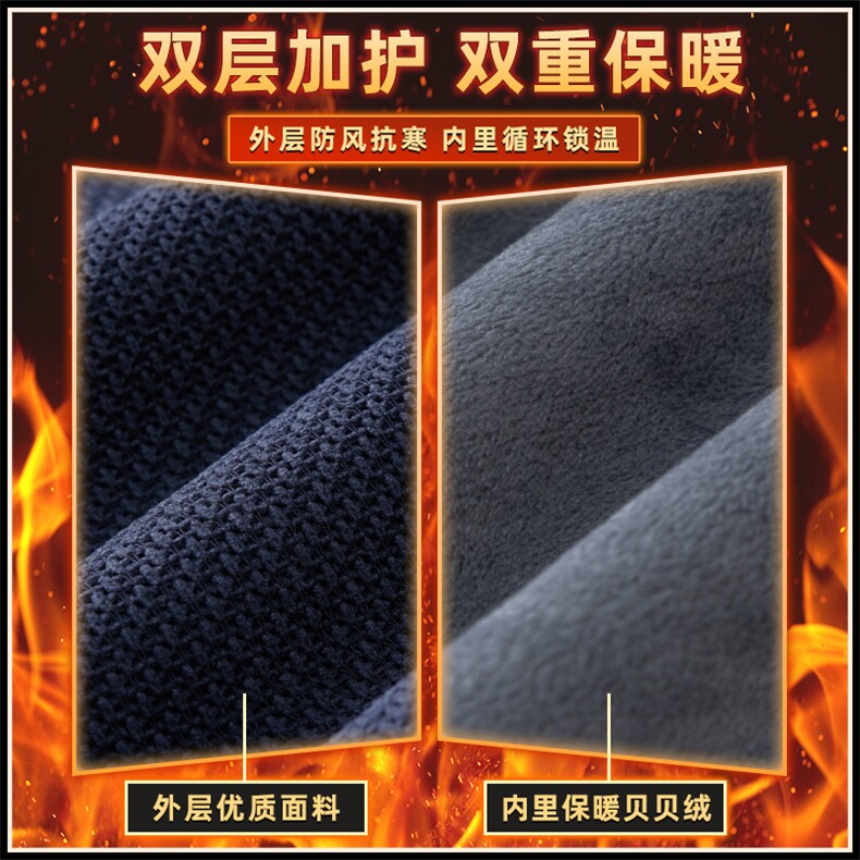秋冬男士裤时尚加绒加厚直筒裤男宽松休闲潮流Z2621-P40加绒P50,男装卫衣,星座509