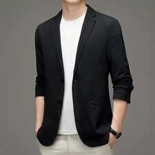 春秋季新款2022男装商务休闲中年男士西服外套小西装爸爸上衣，男装西服，电商B212（原钱塘6029）