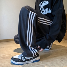 星座212A-K232-P45控68秋季300克重直筒条纹长裤男休闲裤，男装休闲裤，星座212A（原A324）