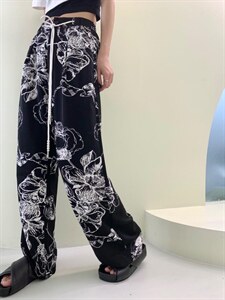 阔腿裤图片