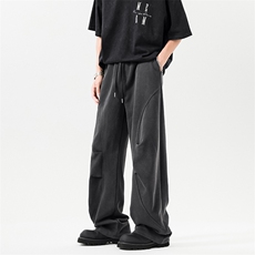 B258-K9902-P65控88抖音品质休闲裤面料成分70%棉30%聚酯纤维，男装休闲裤，电商B258