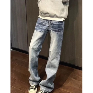 网红款高街牛仔裤潮男宽松  【量大价格可谈】P41 Y133图片