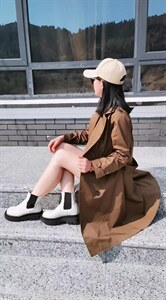 休闲风衣图片