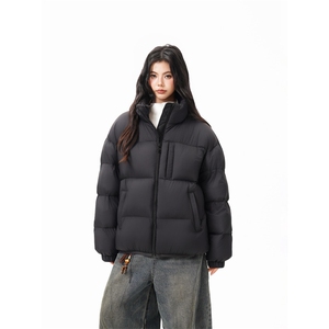 90%绒新标有报韩版宽松羽绒服外套上衣Y993/ P350 现货图片