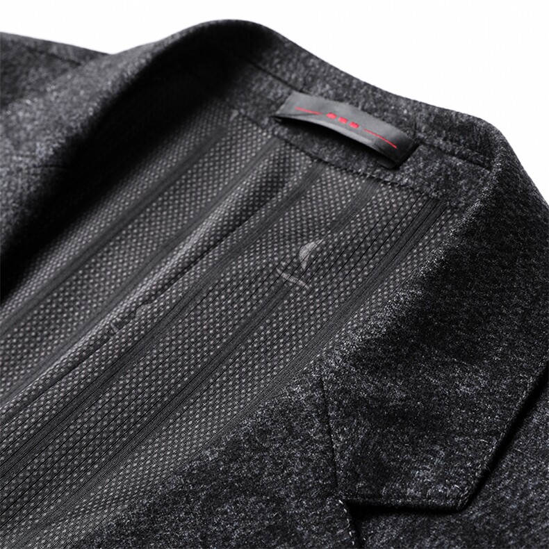 秋季男装商务休闲西服中年纯色单西外套上衣宽松外套HB21826-P160,男装西服,电商B212（原钱塘6029）