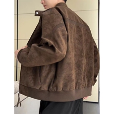 复古潮流扎染夹克机车春秋新款高级宽松休闲帅气HH100P76，男装夹克，星座1013-5