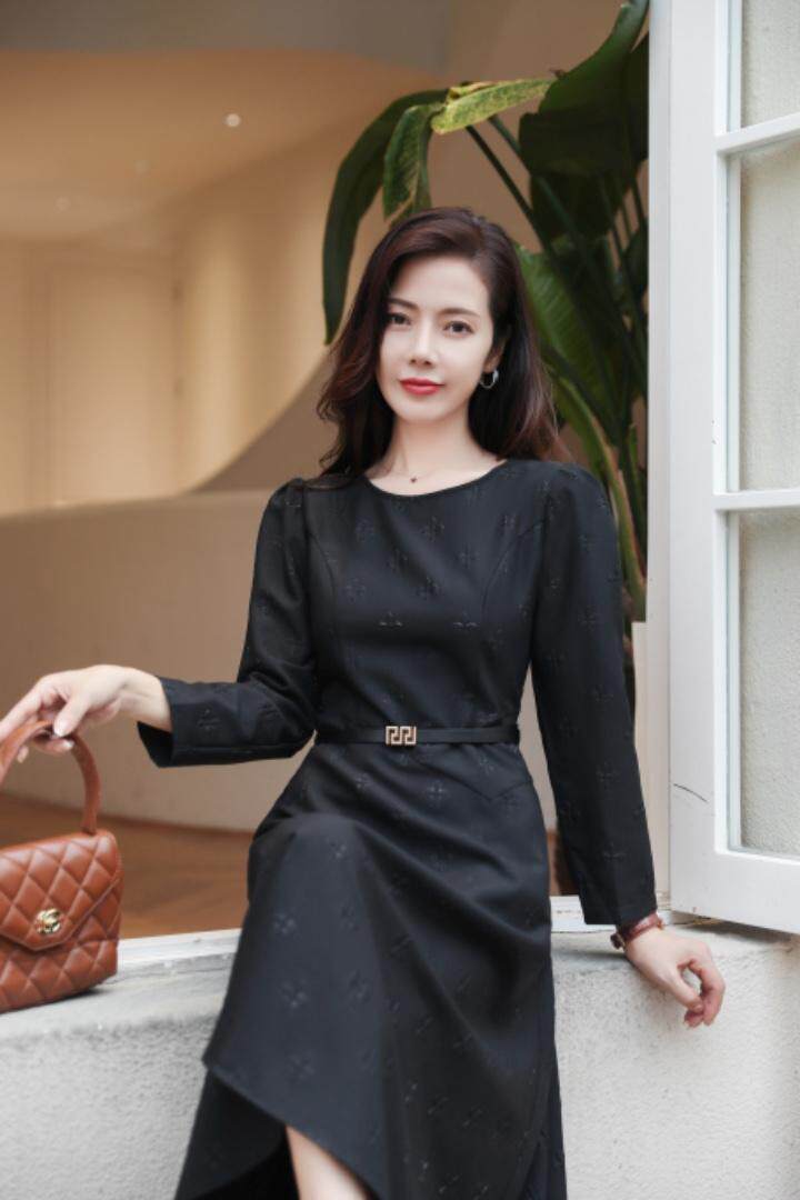 气质连衣裙，女装连衣裙，蓝芝衣秀