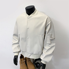 假模-美式复古宽松休闲百搭教练飞行工装夹克9015-P85，男装夹克，电商B380（原B361）