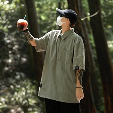 2024春夏季新款男休闲防水短袖T恤YDT08P35，男装T恤，星座1116-2