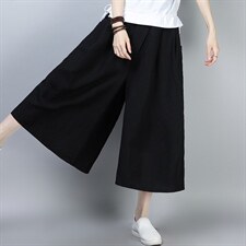 2021年夏季新款潮韩版休闲气质阔腿裤子洋气减龄时尚百搭长裤子，女装休闲裤，简韵佳