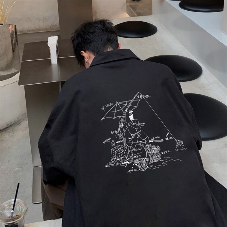 量大优供视频冰丝短袖衬衫男DXC533-特p25,男装T恤,电商B371