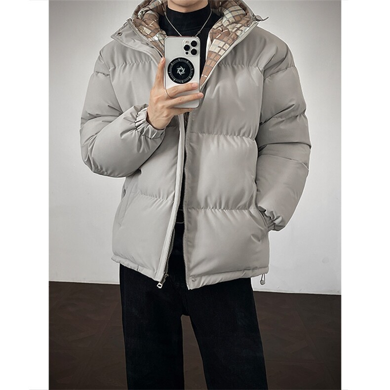 支持二开冬装加棉加厚面包服连帽棉服大码棉衣外套男女M812-P70，男装棉衣，电商A441