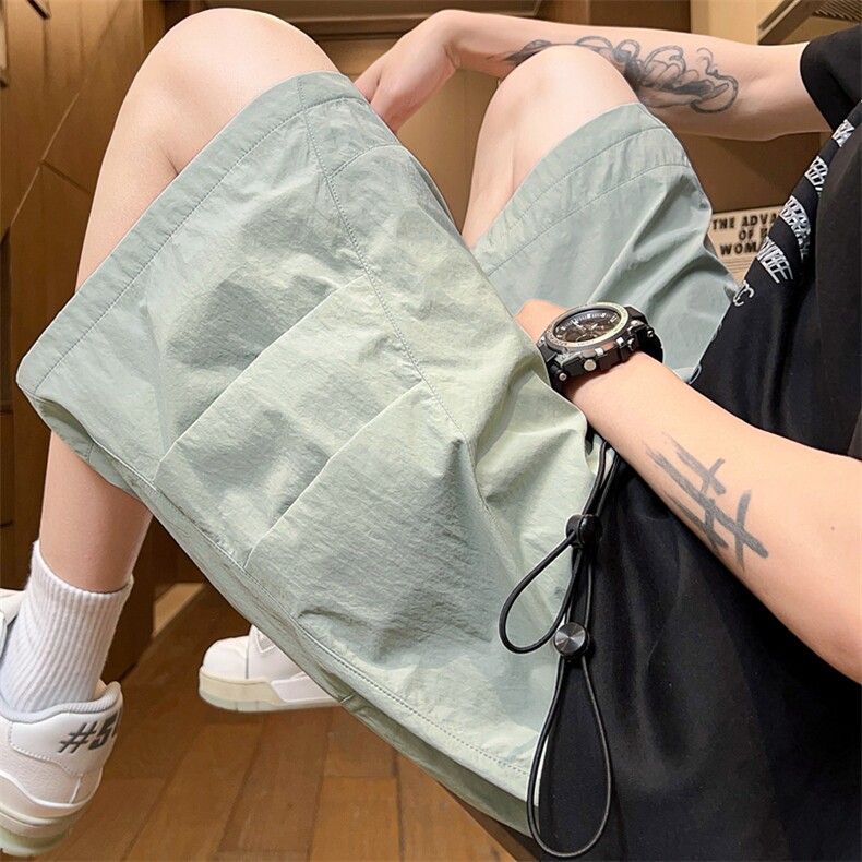 现货夏季工装短裤男ins潮牌休闲百搭潮流痞帅五分裤D02521-P38,男装牛仔裤,星座308B-2