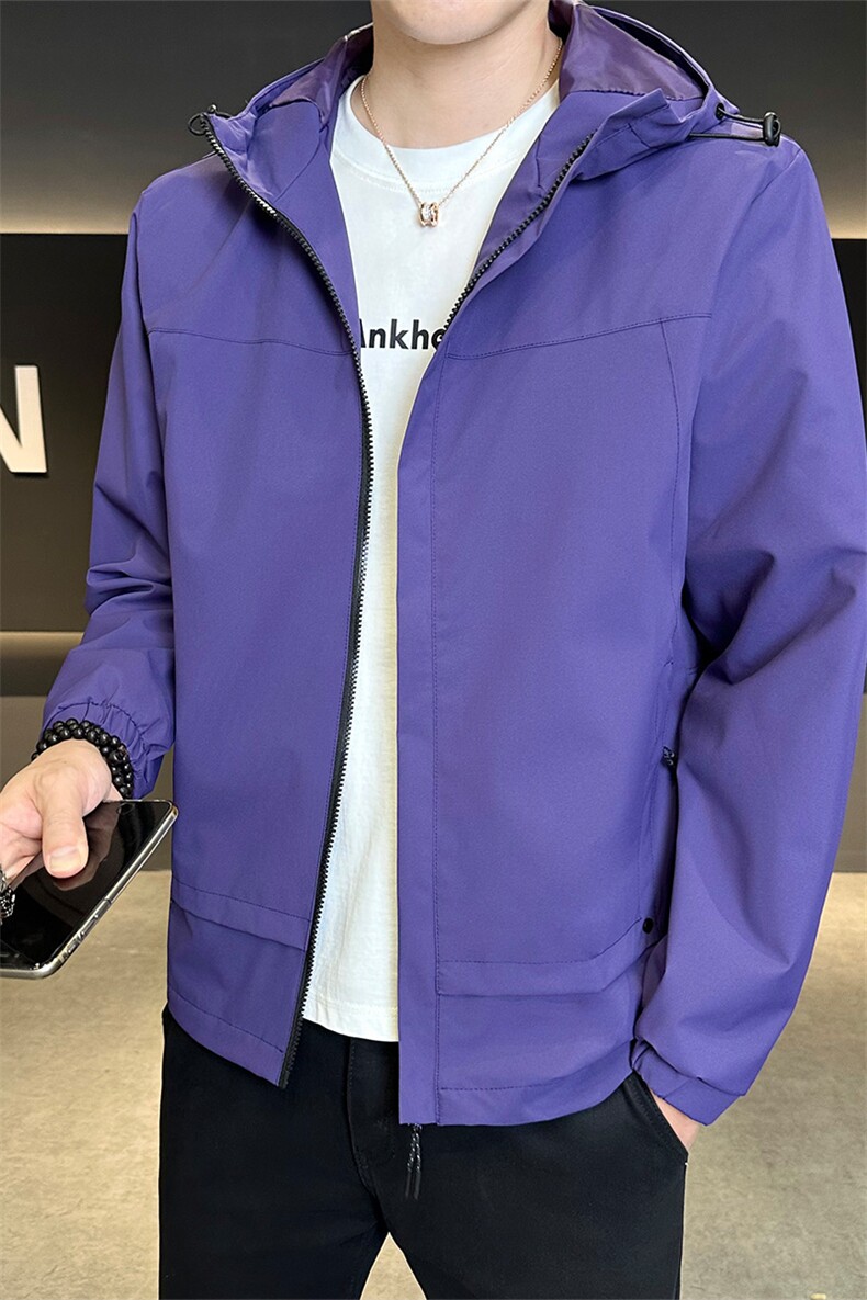 新款青少年店主风秋冬男时尚夹克连帽外套JK2688-P58控88,男装夹克,星座301B-1