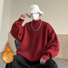 酒红加绒