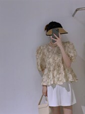 系带娃娃衫，其它，驿谷