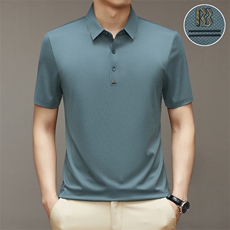2026夏季休闲时尚无痕Polo衫短袖夏季青年百搭T恤上衣HMH9808-P62，男装Polo衫，星座1105-3