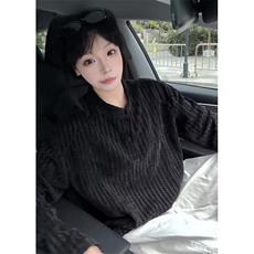 设计套头体恤衫鱼骨纹百搭衬衣男士休闲条纹长袖衬衫男CCY30，男装T恤，星座1116A（原606A-3）
