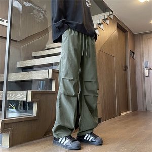 秋款伞兵裤休闲裤直筒裤子男KJ2085H P40图片