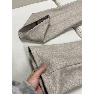 B221 美式ins暗黑高品质加厚毛呢休闲裤 LK24417-特P50控88图片