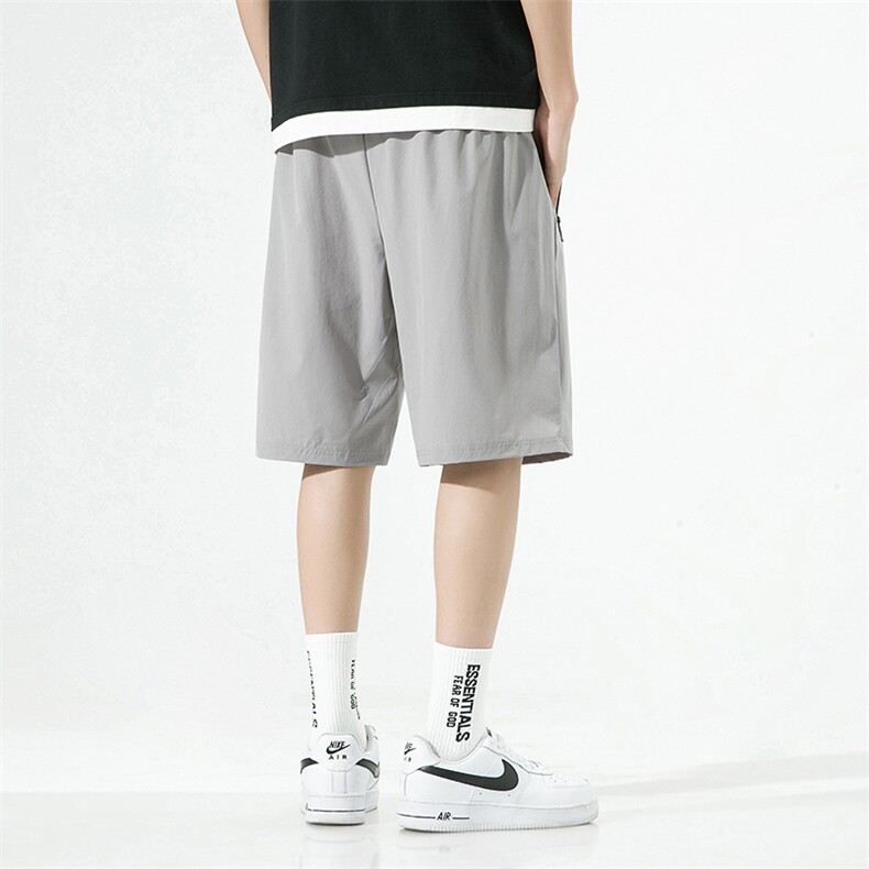 205-M-5XL短裤男夏季薄款男装运动休闲潮牌五分裤宽松大裤衩裤子,男装牛仔裤,星座1204