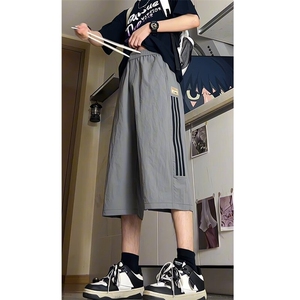 ！夏季男士新款中裤七分裤马裤运动休闲裤XZ617B--K38-特批35图片