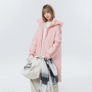 904-2-YR001-P188控258冬季北方抗寒中长款过膝羽绒服女加厚图片