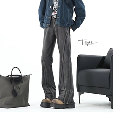 现货。。高街牛仔裤男女修身潮流CC1130-特批P43，男装牛仔裤，星座412-1