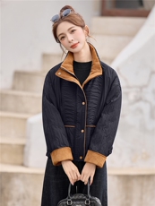 韩版轻薄保暖白鸭绒羽绒服2025冬季新款休闲宽松防寒羽绒外套上衣，女装羽绒服，余墨