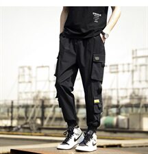 518-K2007休闲裤男日系工装裤男潮流百搭大码男装高品质P50，男装休闲裤，星座507