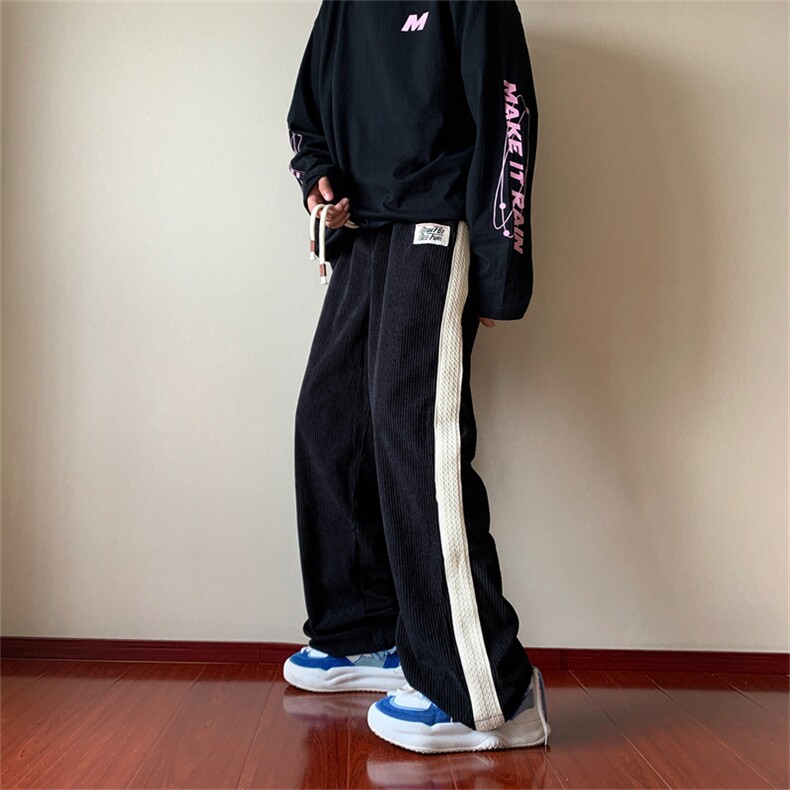 灯芯绒美式休闲裤男裤子高街潮ins工装裤痞帅潮K0322-P38,男装休闲裤,星座308B-1