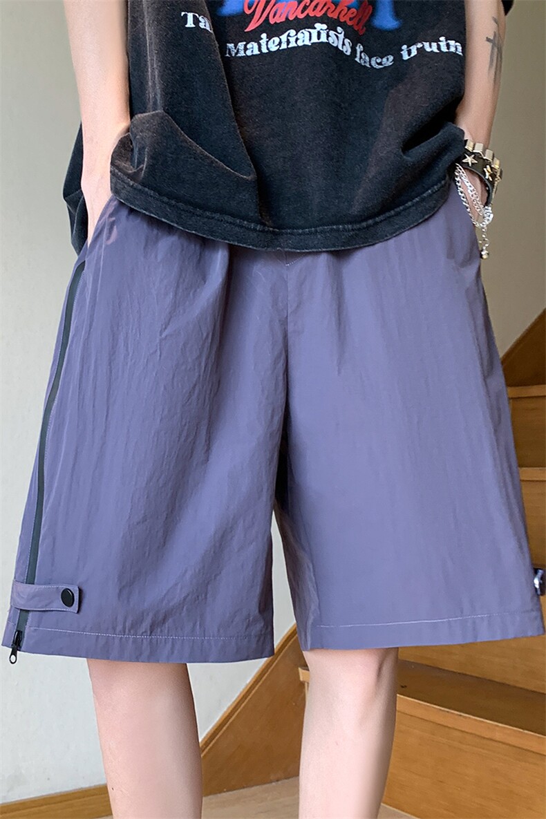 8XL-M重磅特大码短裤男防水五分裤冲锋裤男户外DK1503P50控68,男装休闲裤,电商D206-1