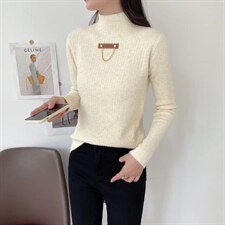 一体绒加厚毛衣，女装针织衫/毛衣，梦由