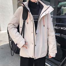 含潮牌冬季新款防水工装连帽羽绒服男DS-B293-A708，男装羽绒服，电商A306